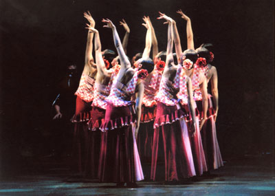 小角典子フラメンコ舞踊研究所 ステージ